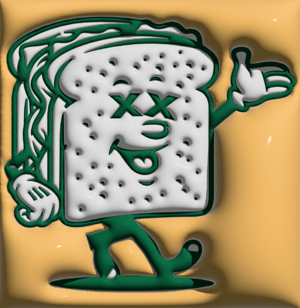 "BREAD RUNNER" TEE