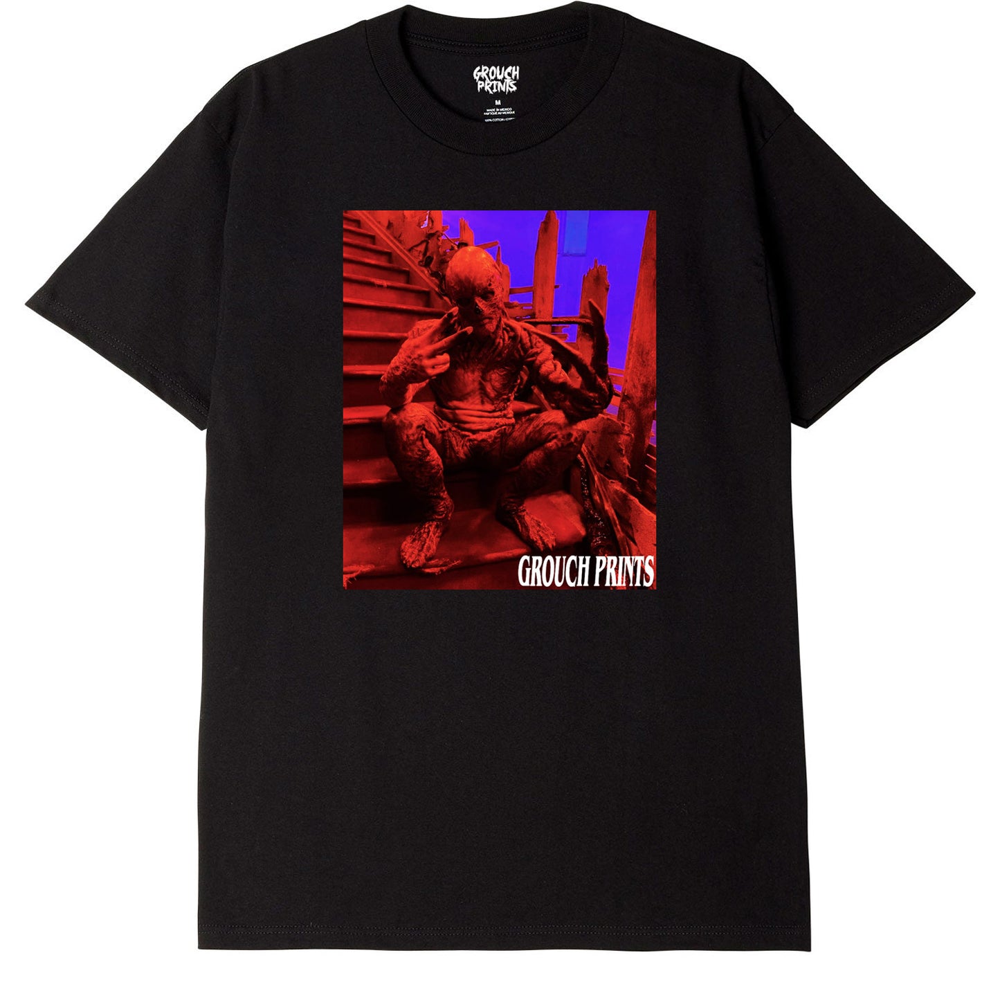 "UPSIDE DOWN" TEE