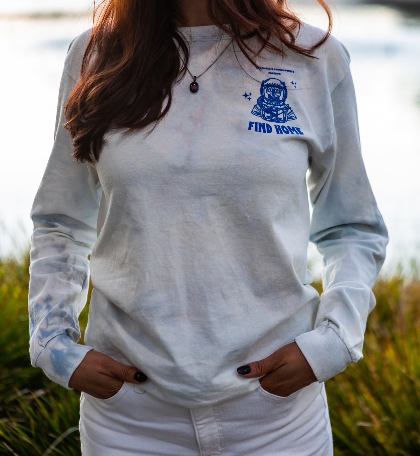 "Find Home" Longsleeve - Space Blue