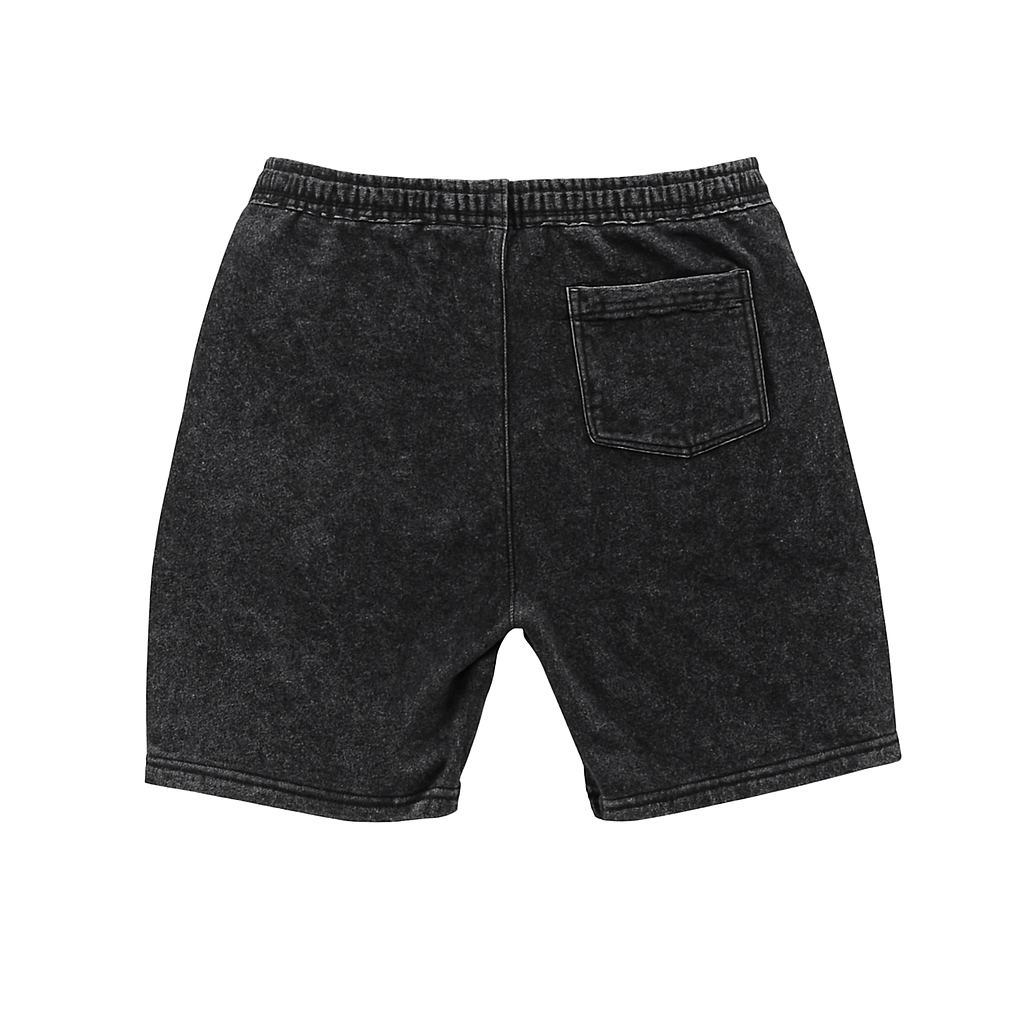 Icon Fleece Shorts - Smoke Washed