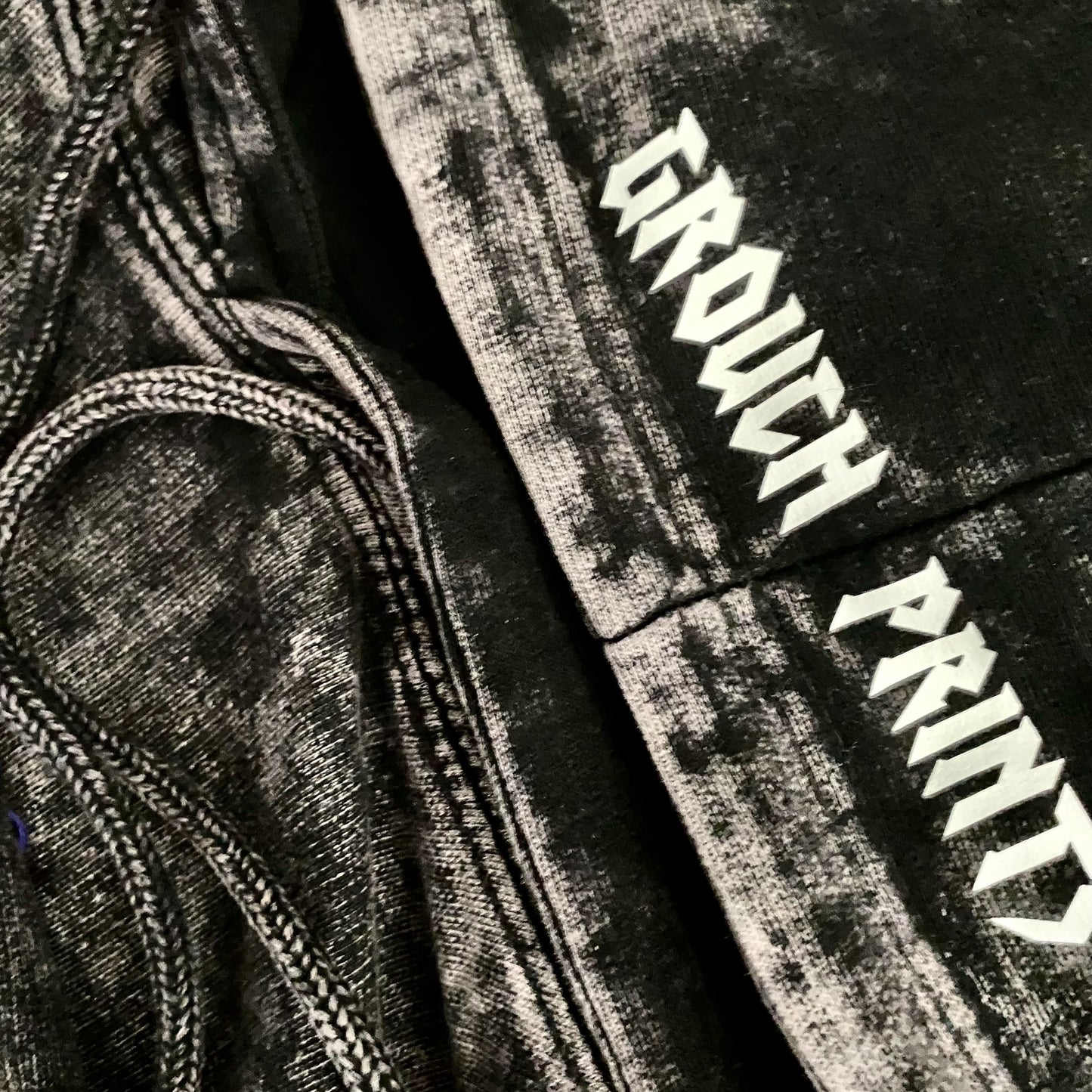 "RIVER KINGS" HOODIE - "SMOKE" WASHED
