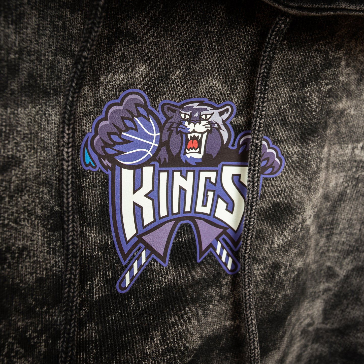 "RIVER KINGS" HOODIE - "SMOKE" WASHED