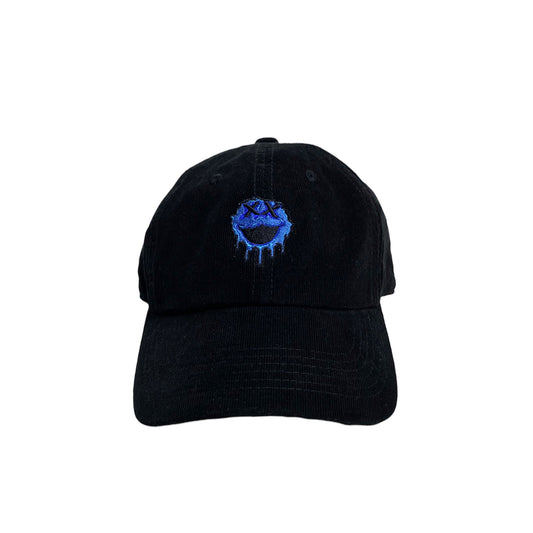 "Addicted" Corduroy Cap - Black