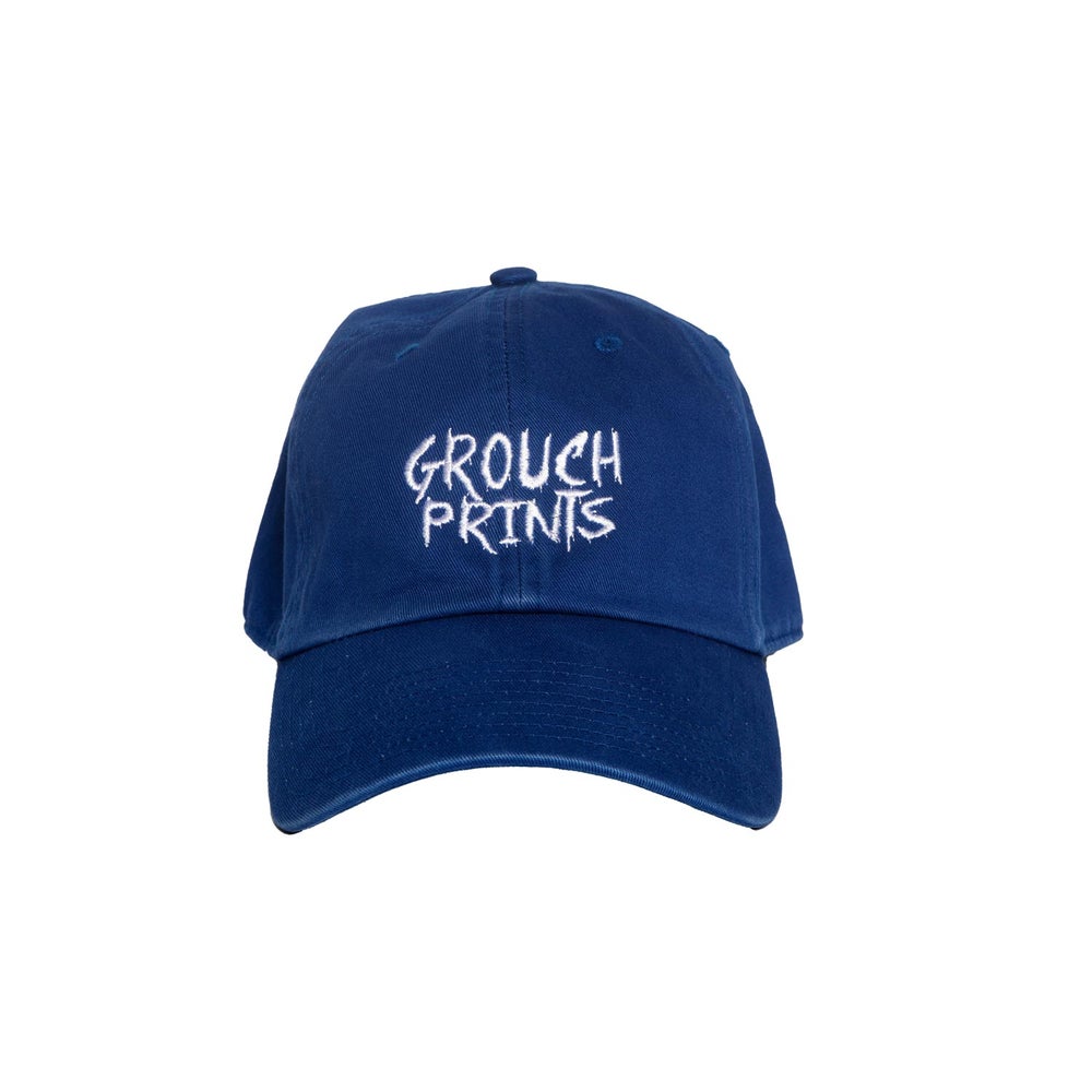 “GROUCH PRINTS” DAD CAP - NAVY