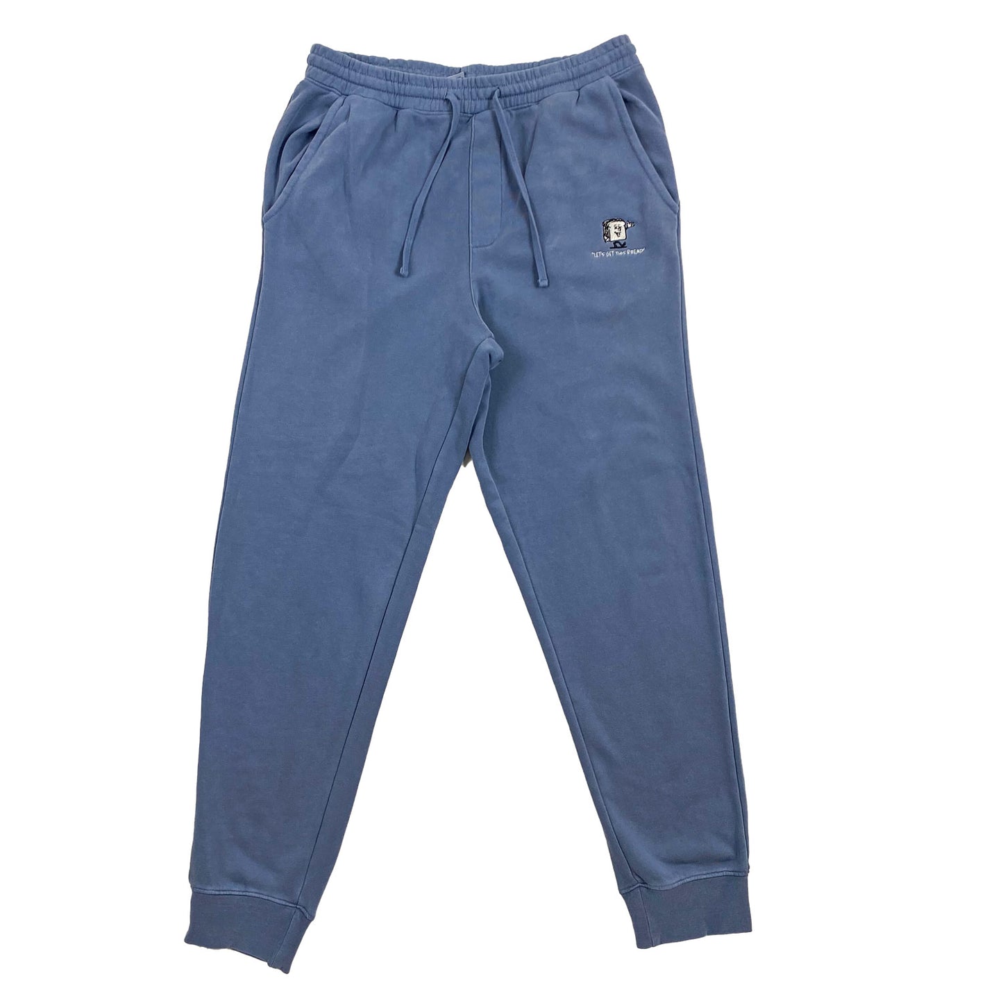 "BREAD RUNNER" FLEECE PANTS - FADED SLATE BLUE