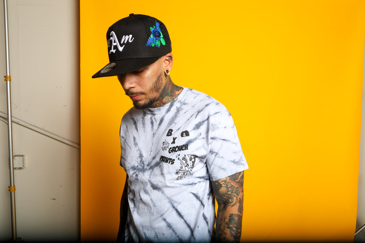 "DREAM" SNAPBACK HAT - BLACK