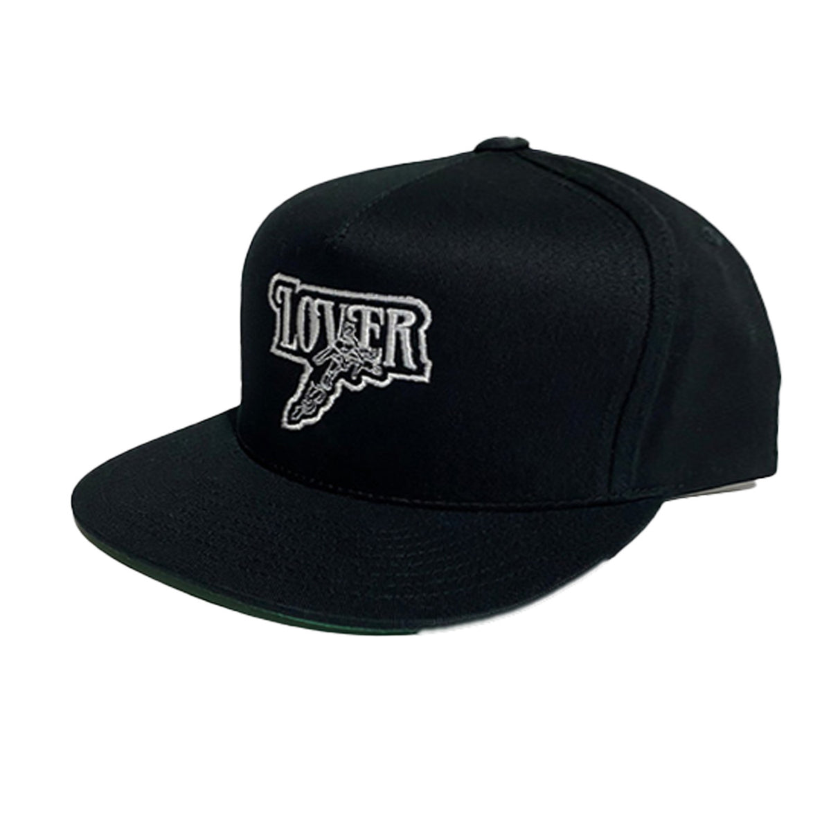 &quot;LOVER&quot; Snapback - Black