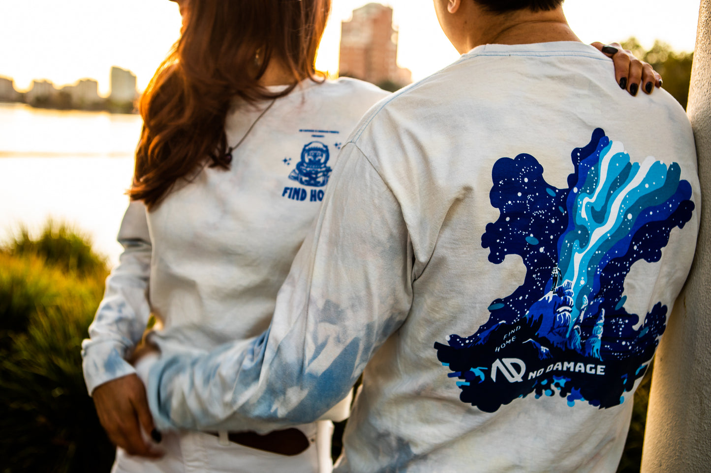 "Find Home" Longsleeve - Space Blue