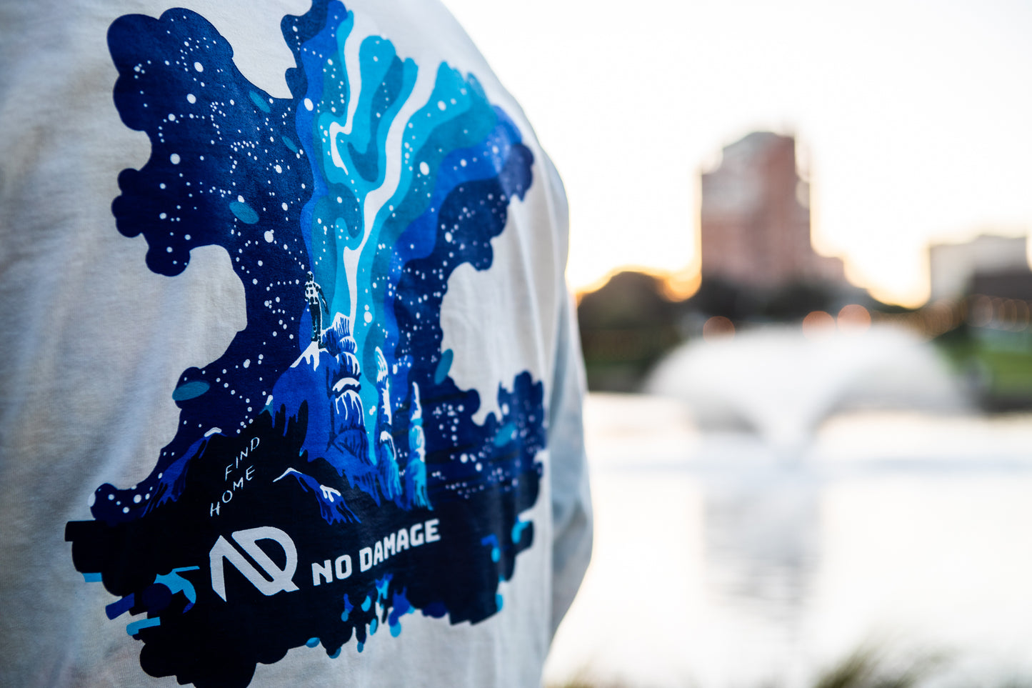 "Find Home" Longsleeve - Space Blue